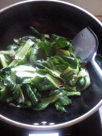 油菜海米的做法步骤6