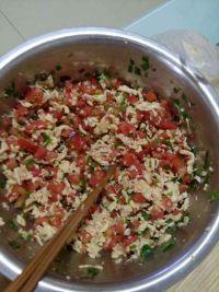 西红柿鸡蛋水饺的做法步骤5